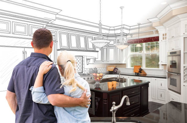 Professional Cabinet Refacing technician working in Barrington, NJ